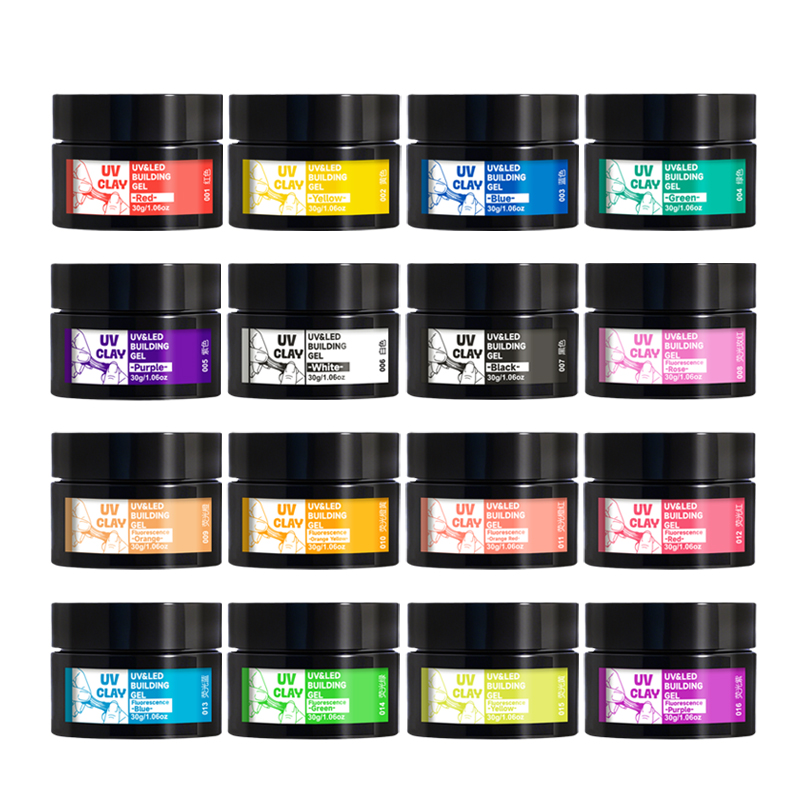 Resin Pigment Powder - ดินน้ำมันเรซิ่น UV 16 สี - 30