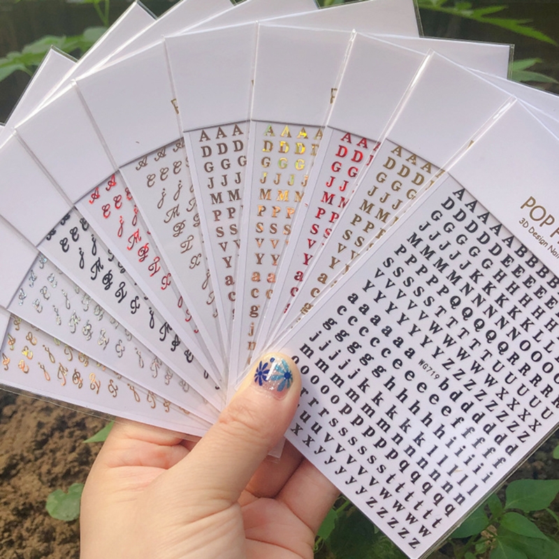 Art Craft Letter A - สติกเกอร์ตัวอักษร 26 ตัว แบบมีกากเพชร ติดเองได้ ตัวอักษรพิมพ์ใหญ่