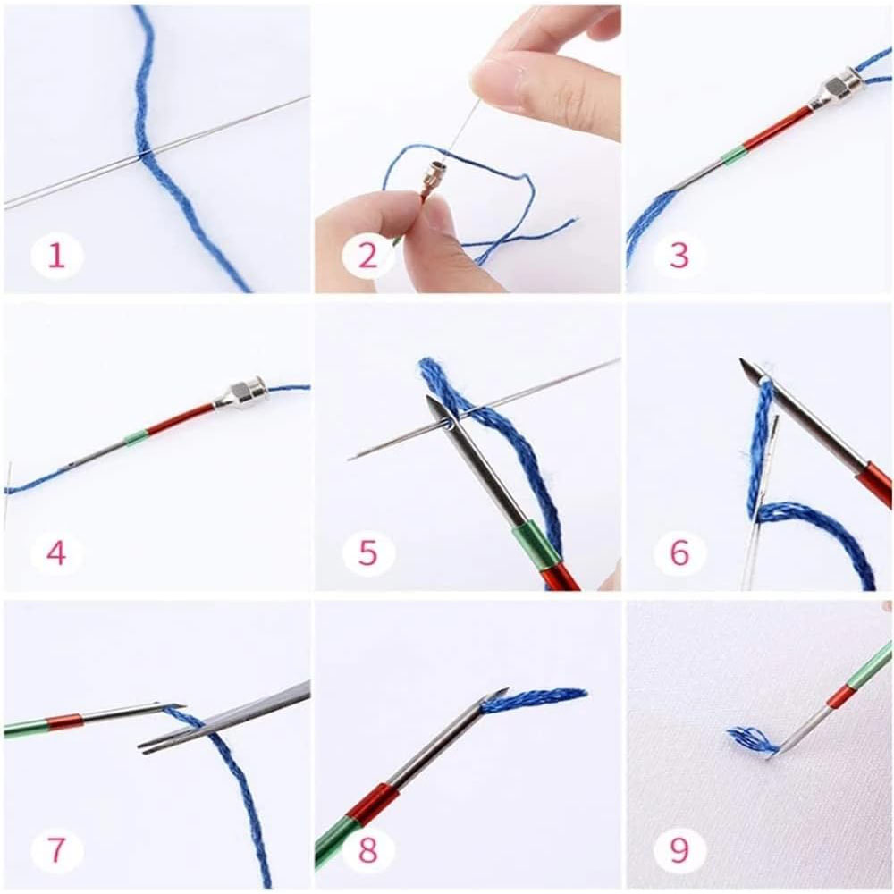 ชุดเครื่องมือปักผ้าแบบ Punch N - Punch Needle Kit บทวิจารณ์และราคา