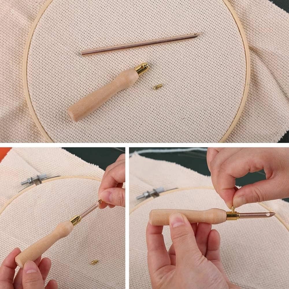 ชุดเครื่องมือปักผ้าแบบ Punch N - Punch Needle Kit บทวิจารณ์และราคา