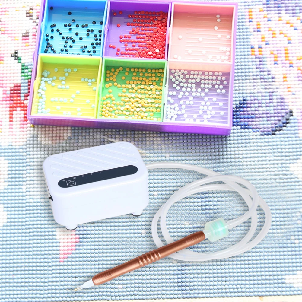 อุปกรณ์ดูดเพชรแบบพกพา พร้อมปาก - Diamond Painting Kit บทวิจารณ์และราคา