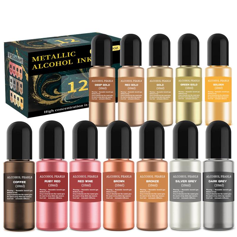 1 ชุดเรซิ่นPigment Kit Artหมึก - Resin Pigment Powder บทวิจารณ์และราคา