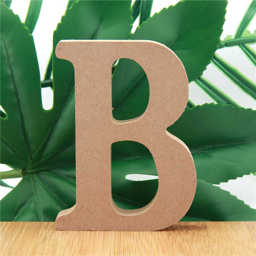 1ชิ้น10ซม. ไม้สีตัวอักษรไม้ตัว - Art Craft Letter A บทวิจารณ์และราคา