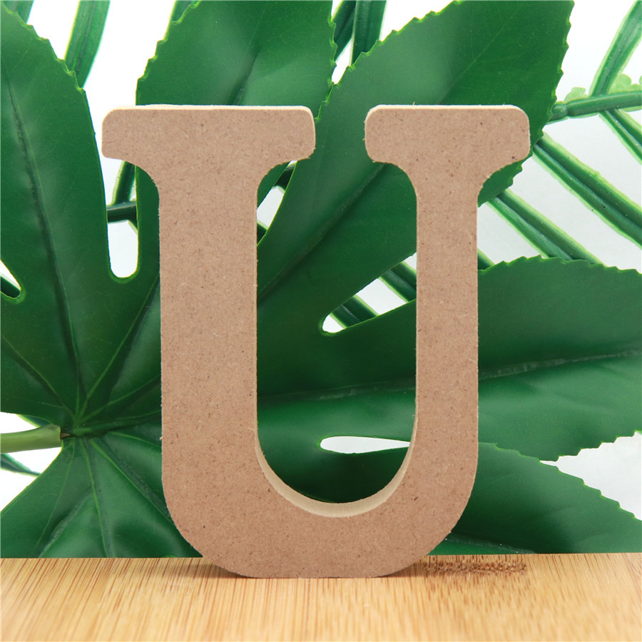 1ชิ้น10ซม. ไม้สีตัวอักษรไม้ตัว - Art Craft Letter A บทวิจารณ์และราคา