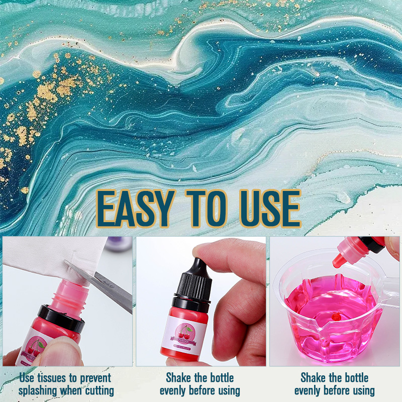 สีผสมเรซิ่นอีพ็อกซี่ 24 สีสดใส - Resin Pigment Powder บทวิจารณ์และราคา