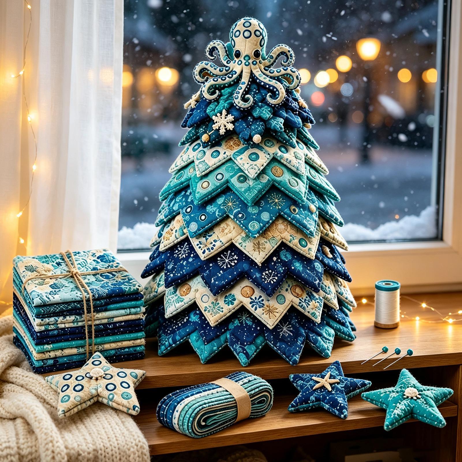 ชุดผ้าควิลท์คริสต์มาสสำหรับผู้ - Art Craft Christmas Tree บทวิจารณ์และราคา