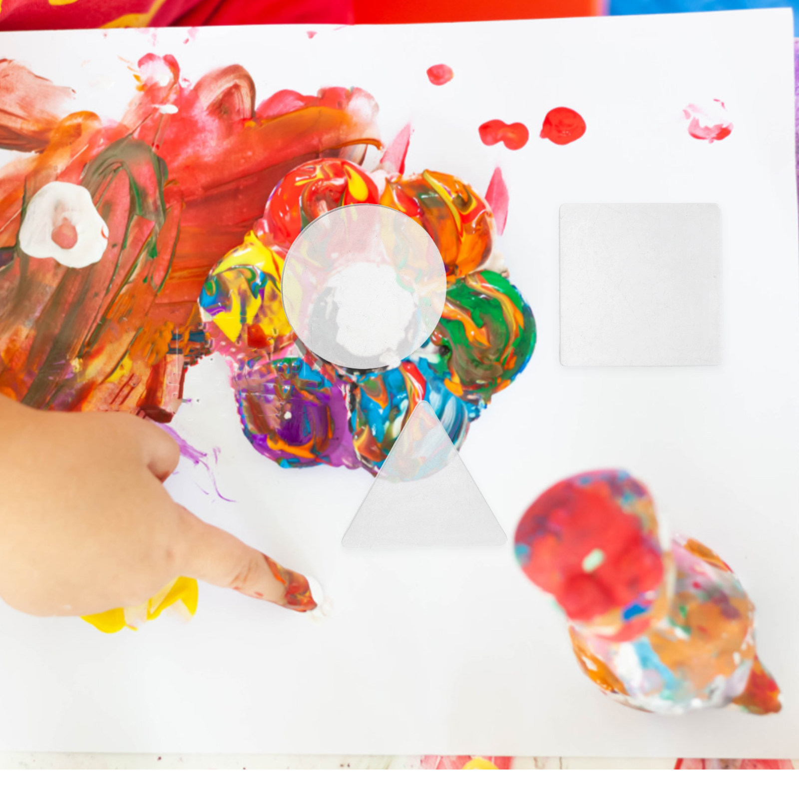 แผ่นพิมพ์เจลแบบใช้ซ้ำได้ 3 ชิ้ - Art Craft Cardboard บทวิจารณ์และราคา