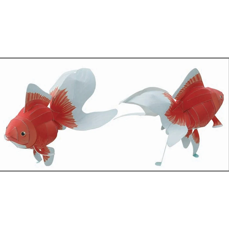 ปลาทองปลา Origami Art Mini 3D  - Art Craft Cardboard บทวิจารณ์และราคา