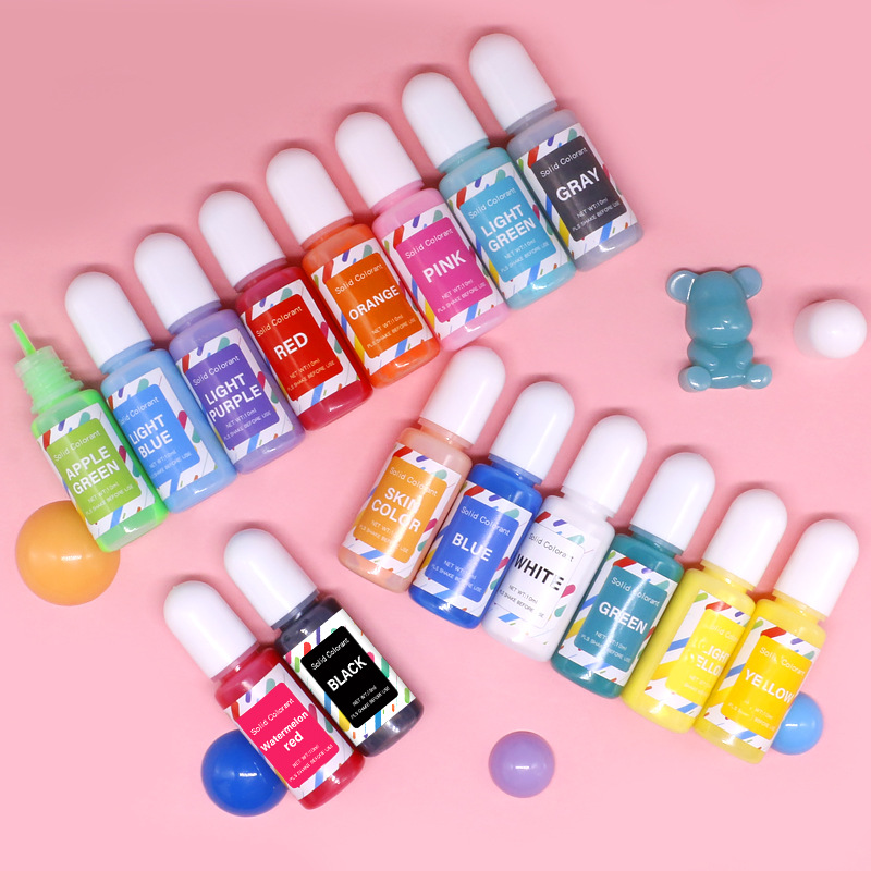 ชุดสีผสมเรซิ่นอีพ็อกซี่ DIY สำ - Resin Pigment Powder บทวิจารณ์และราคา