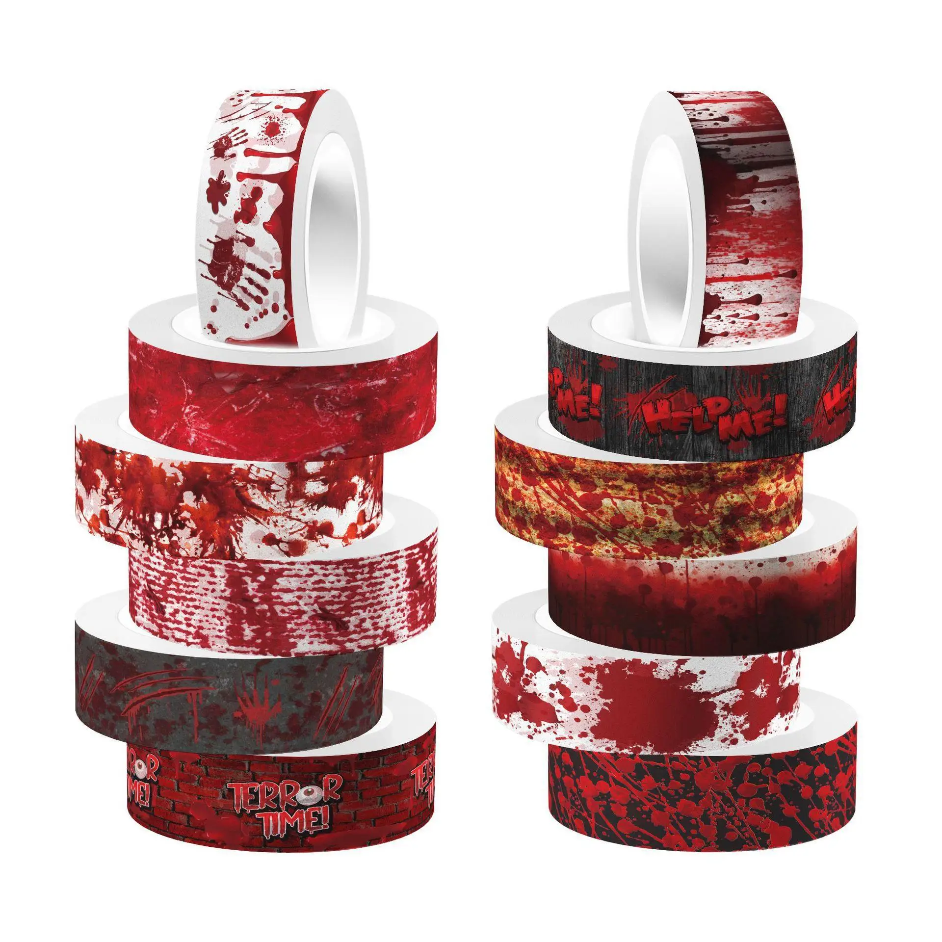 สติกเกอร์ม้วนลายเลือดมือสำหรับ - Washi Tape Rolls บทวิจารณ์และราคา