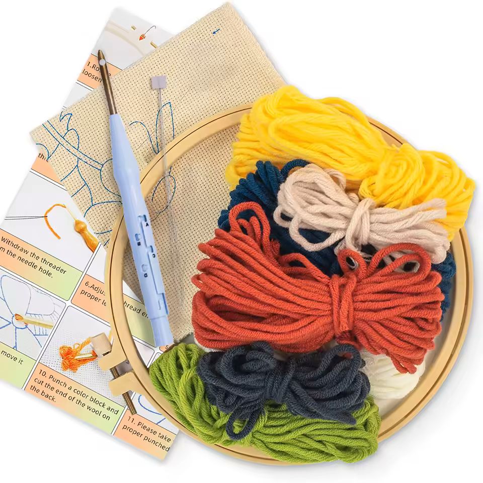 ชุดอุปกรณ์ปักเข็ม DIY ลายสัตว์ - Punch Needle Kit บทวิจารณ์และราคา