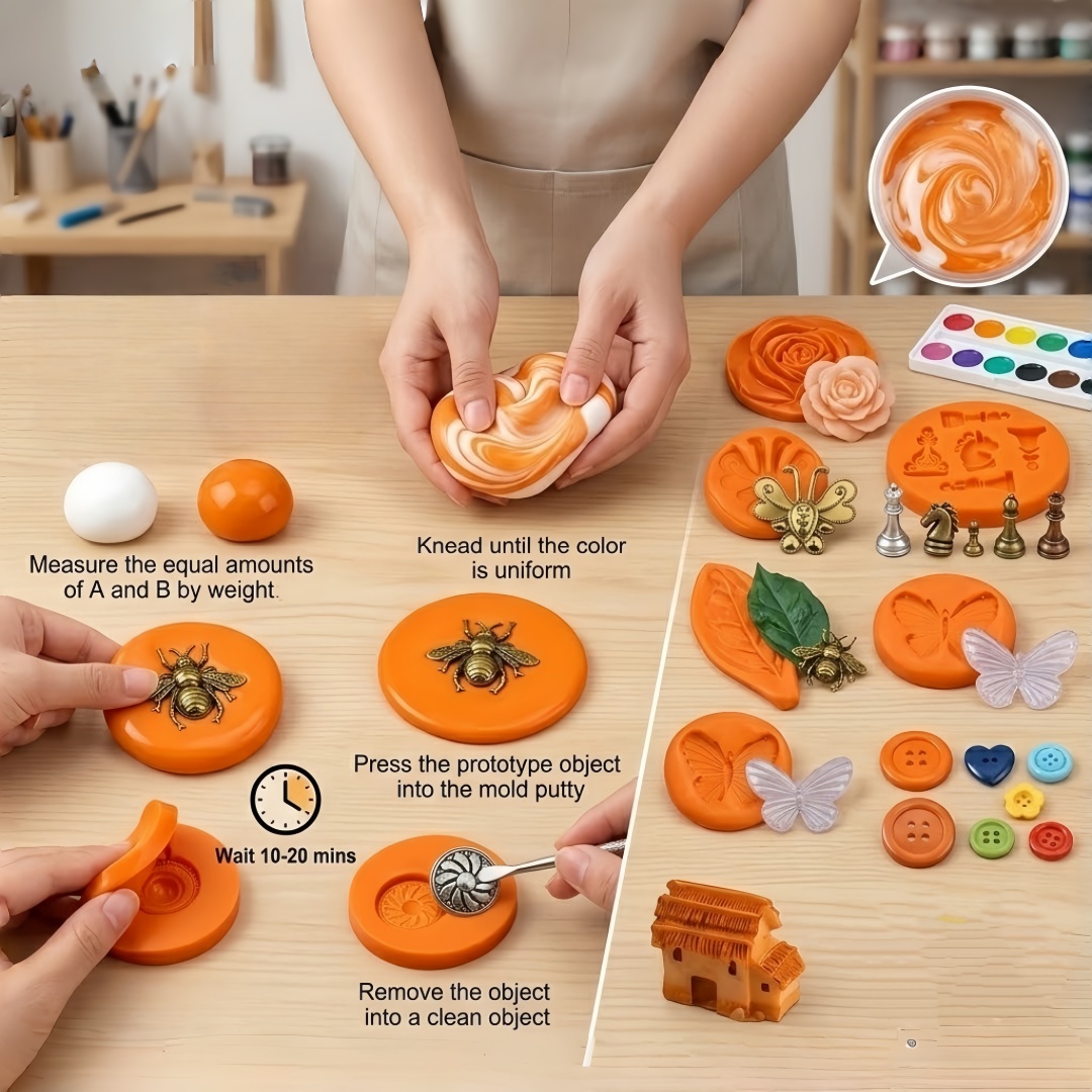 ชุดงานฝีมือซิลิโคนพัตตี้ DIY ย - Art Craft Kit บทวิจารณ์และราคา