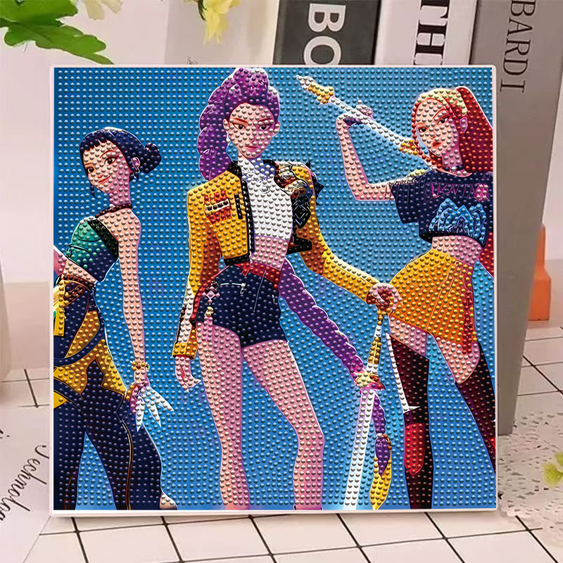 ชุดภาพวาดเพชร 5 มิติ ลายอนิเมะ - Art Craft Kit บทวิจารณ์และราคา