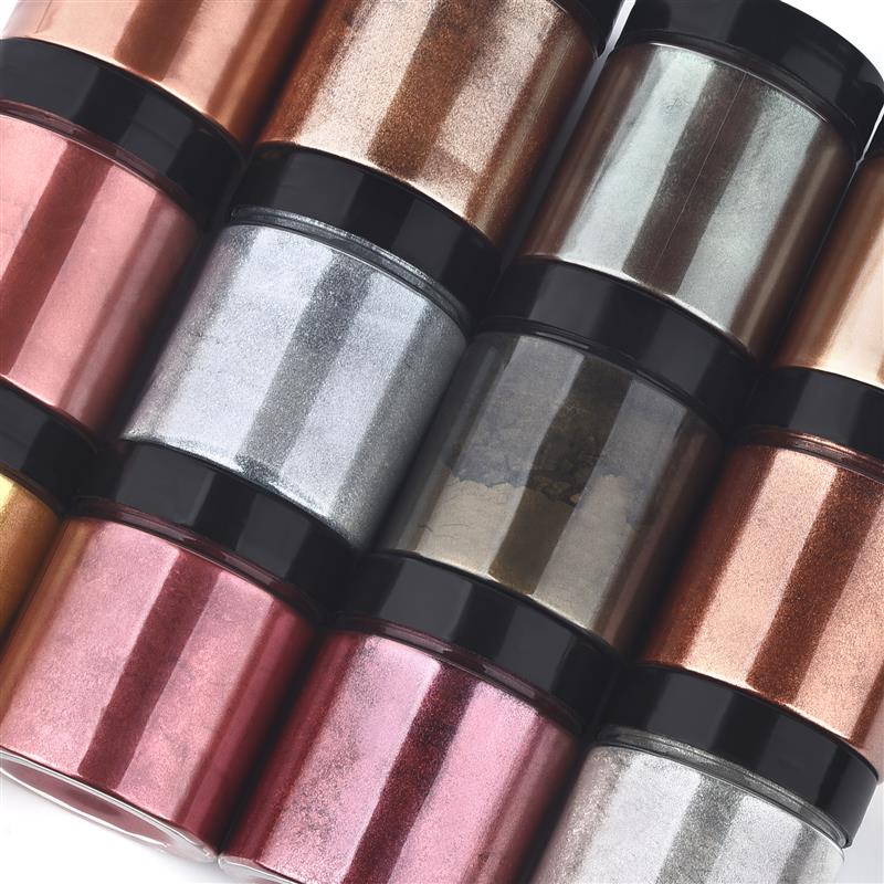 เม็ดสีเงินประกายเมทัลลิก50กรัม - Resin Pigment Powder บทวิจารณ์และราคา