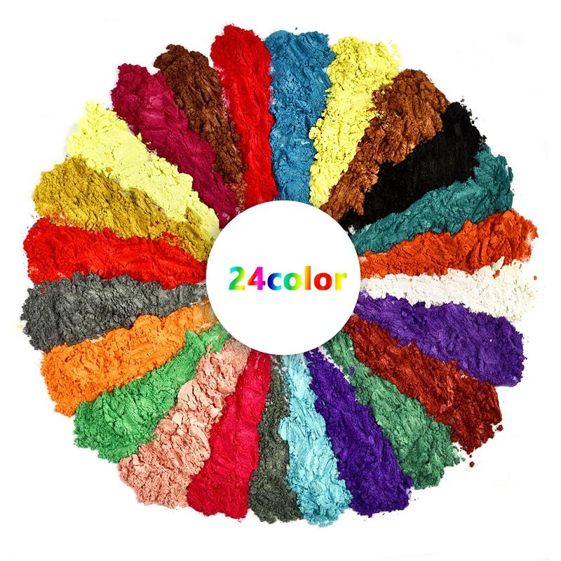 10ml อีพ็อกซี่เรซิ่นเม็ดสี FIL - Resin Pigment Powder บทวิจารณ์และราคา