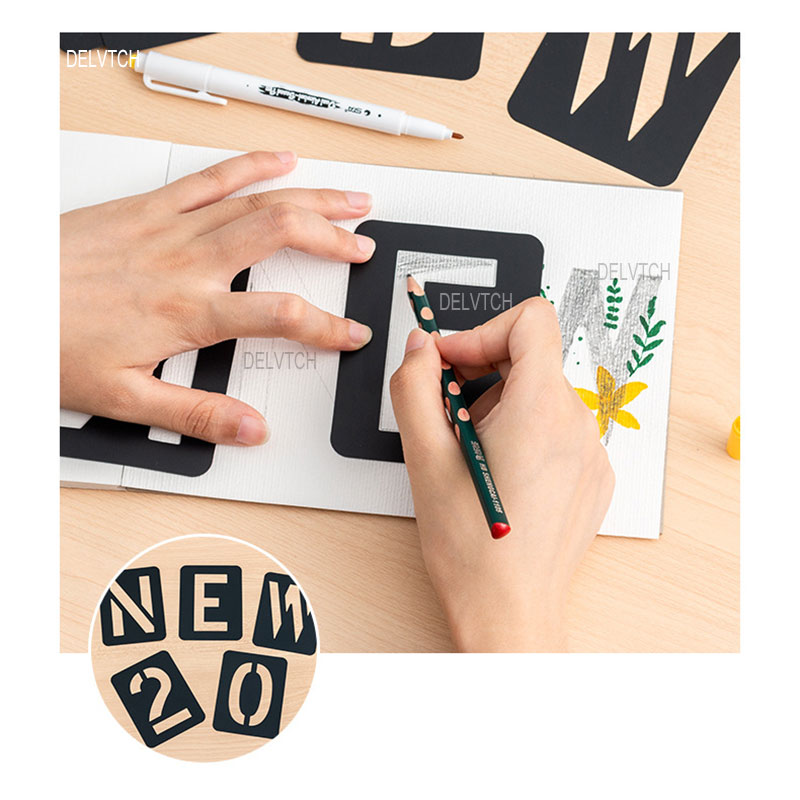 แม่พิมพ์พลาสติกแบบใช้ซ้ำได้42ช - Art Craft Letter A บทวิจารณ์และราคา