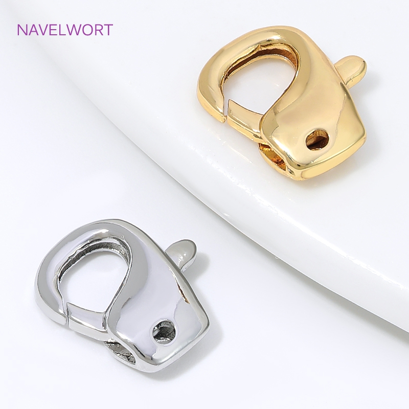 ตัวล็อกแบบก้ามปูชุบทอง 18K ขนา - Art Craft Ideas บทวิจารณ์และราคา