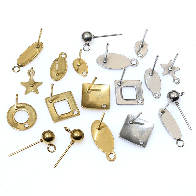 20ชิ้นสแตนเลสหัตถกรรมต่างหูกระ - Art Craft Ideas บทวิจารณ์และราคา