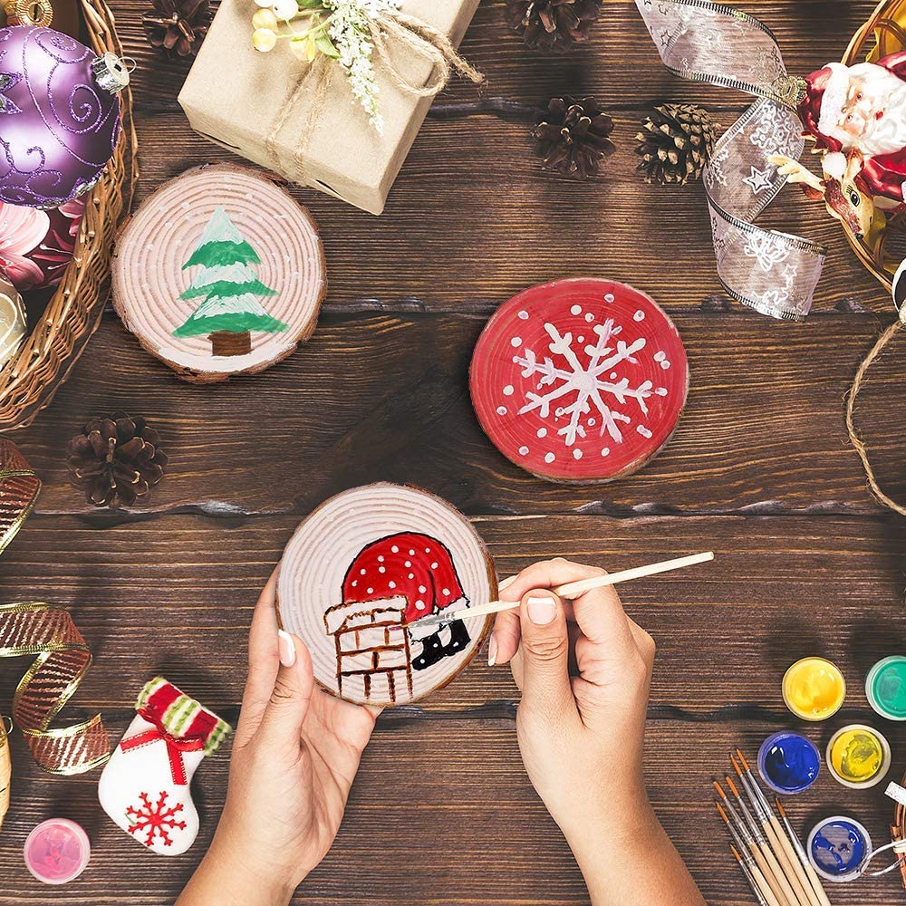 ชุดงานฝีมือจากแผ่นไม้ธรรมชาติ  - Art Craft Christmas Tree บทวิจารณ์และราคา
