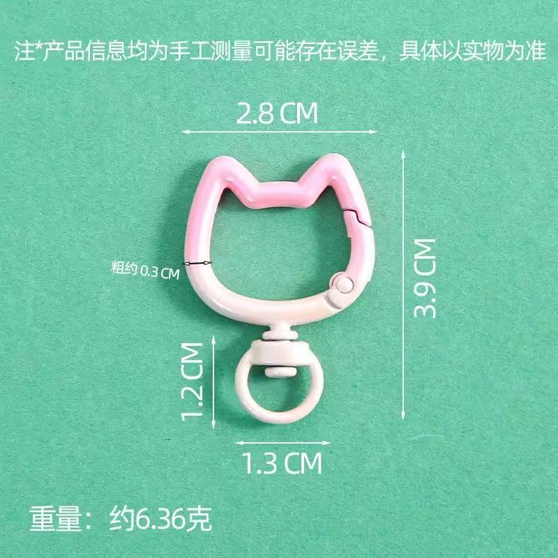 พวงกุญแจรูปแมวน่ารักแบบไล่สี 5 - Art Craft Ideas บทวิจารณ์และราคา
